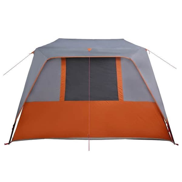 Maison Exclusive - Perheteltta 533 x 312 x 230 cm Harmaa ja oranssi