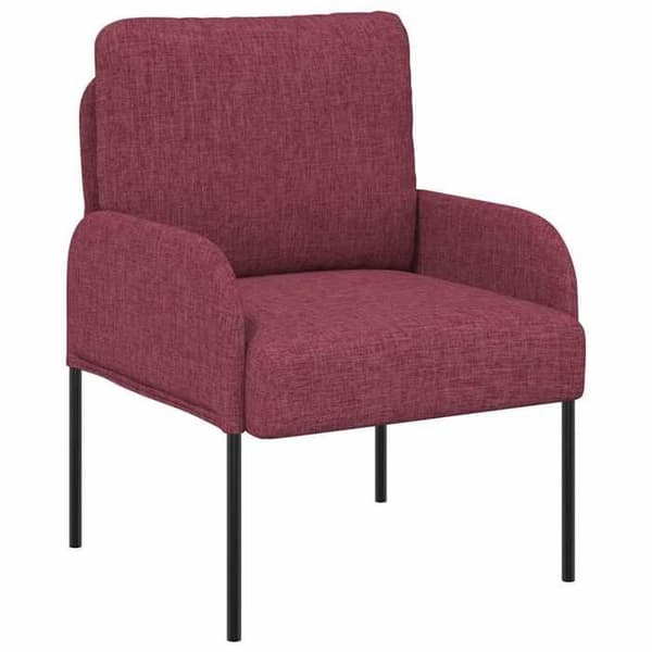 Maison Exclusive - Sofaer med pude 55cm Bordeaux Krydsfiner