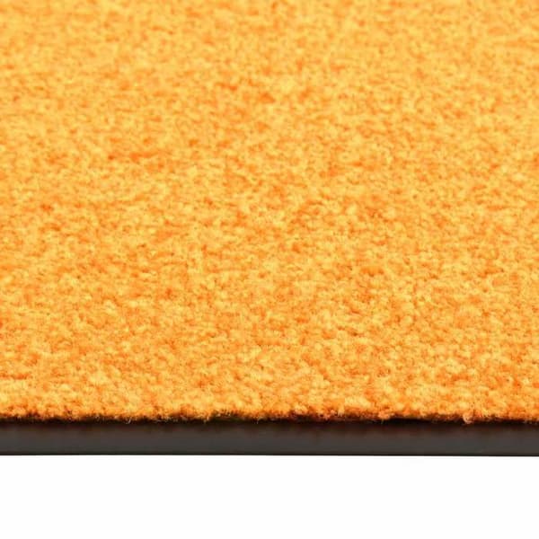 Maison Exclusive - Vaskbar dørmåtte Orange 60x180 cm Apelsin