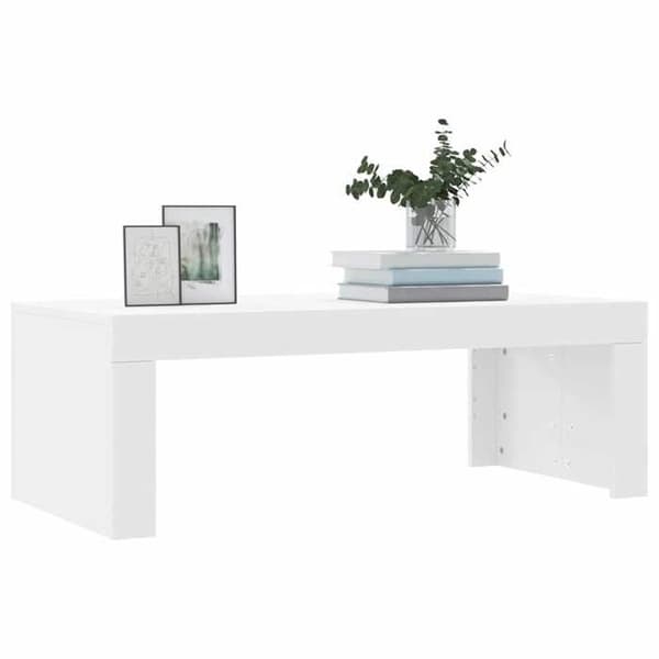 Soffbord - EXKLUSIV HEM - 102x50x36 cm - Vit - Ingenjörsträ - Modern design Vit