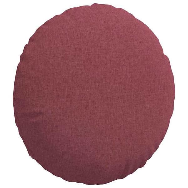 Maison Exclusive - Sittkuddar 2 st Tyg Bordeaux Ø60 x 21 cm Bordeaux