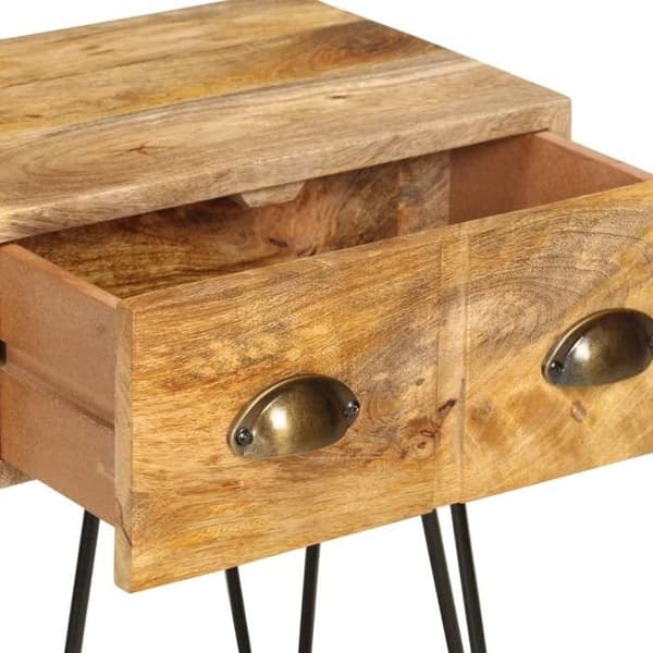 Maison Exclusive - Natbord 40 x 30 x 50 cm Massiv mango træ