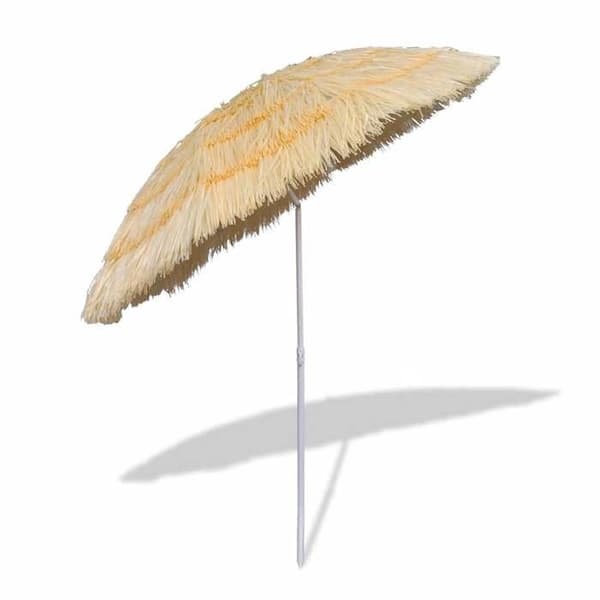 Maison Exclusive - Lutande strandparasol i Hawaii-stil