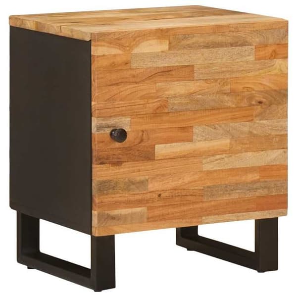 Maison Exclusive - Natbord 2 stk Brun 40 x 33 x 46 cm