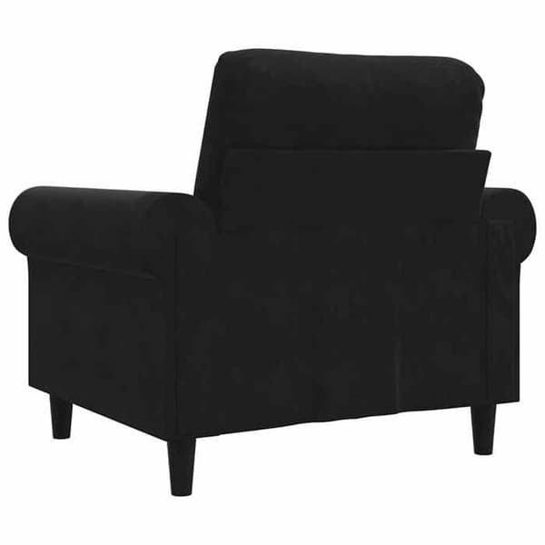Maison Exclusive - Sort Stol 60 cm Velour