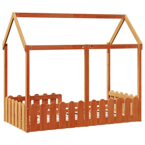 Maison Exclusive - Børneseng i husform uden madras 80x160 cm