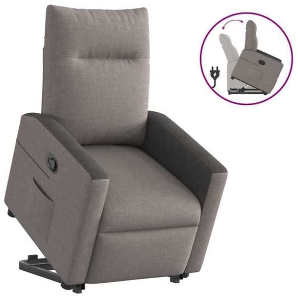 Maison Exclusive - Taupe kangas nojatuoli
