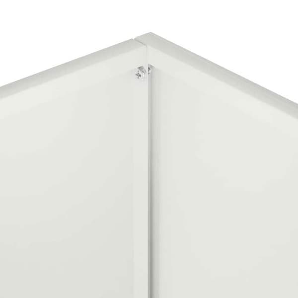 Maison Exclusive - Trädgårdskrukor 2 st Vit 60 x 40 x 50 cm