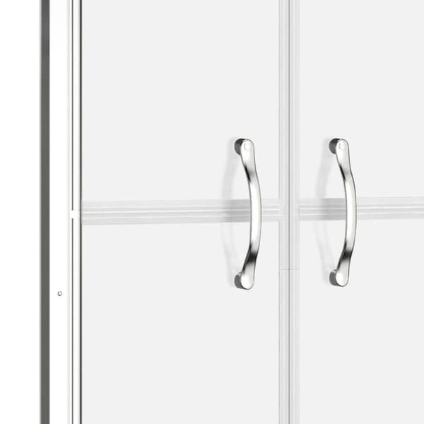 Maison Exclusive - Halvmat ESG brusedør 76x190 cm