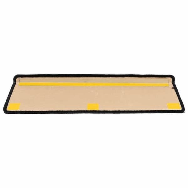 Maison Exclusive - Selvklebende trappetæpper 10 stk 65x21x4 cm Sort og grå svart och grått