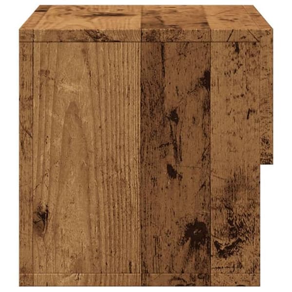 Maison Exclusive - Väggsängbord i gammalt trä
