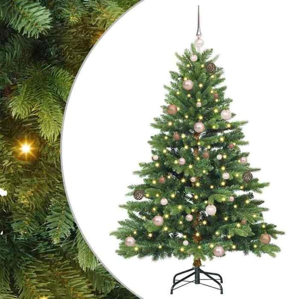 Tekokuusi - EXCLUSIVE KOTI - 150 cm - 150 LED - Vihreä - USB 5V Grön