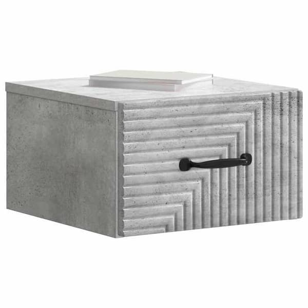 Maison Exclusive - Betoni harmaa seinähylly 34,5 x 33 x 20 cm
