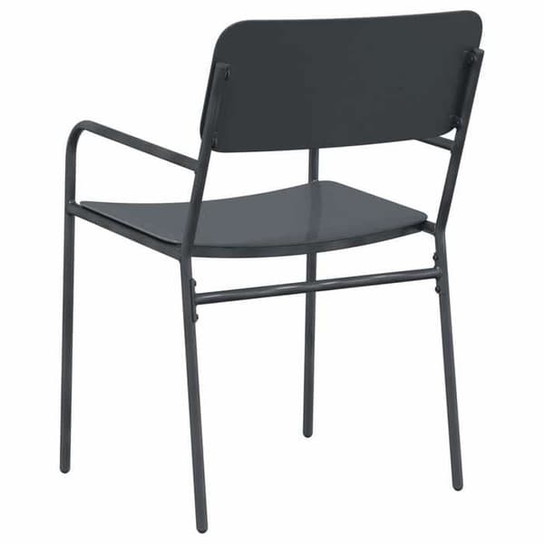 Maison Exclusive - Havestole 2 stk Antracit Stål antracit
