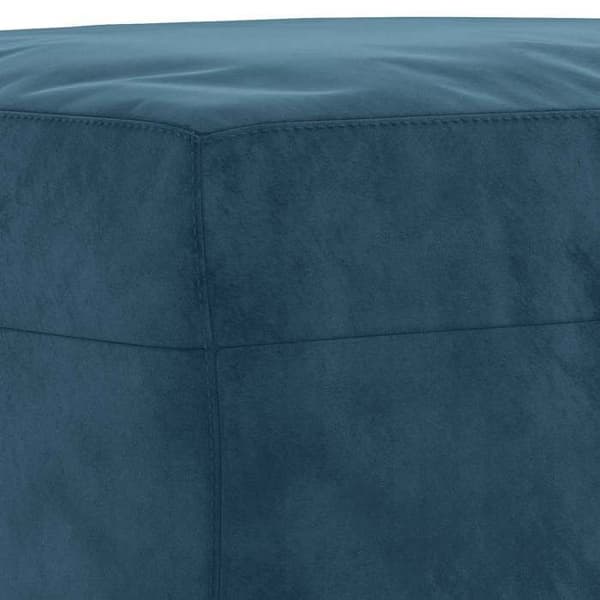 Maison Exclusive - 3 kpl:n sohvasetti sinisillä samettityynyillä