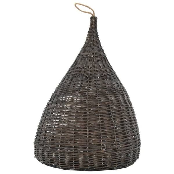Maison Exclusive - Kattekurv med grå pude 40x60 cm Naturlig pil grå