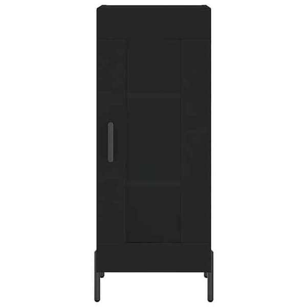 Maison Exclusive - Buffet Sort 34,5x34x90 cm Ingeniørtræ