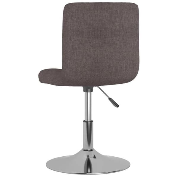 Maison Exclusive - Snurrande matstolar set om 6 taupe tyg