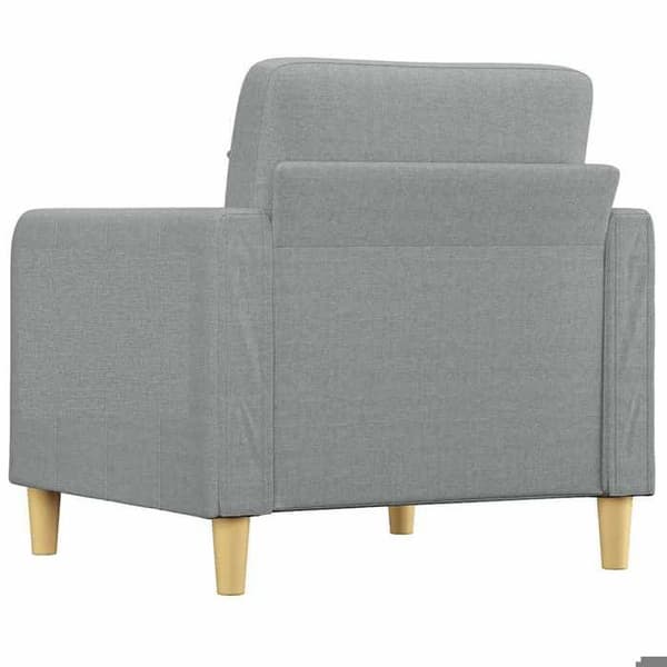 Maison Exclusive - Lys grå stol 60 cm Stof
