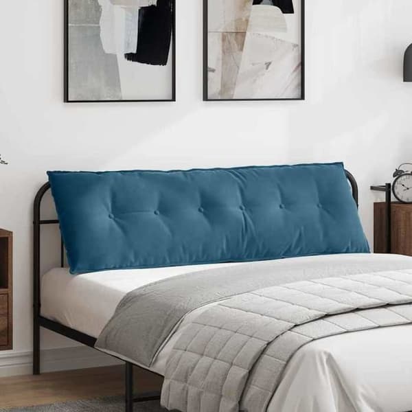 Maison Exclusive - Rygpude Blå 160 x 50 cm Velour