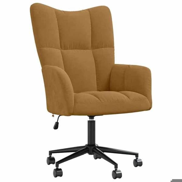 Maison Exclusive - Brun Velour Relaxstol Mörk sammet