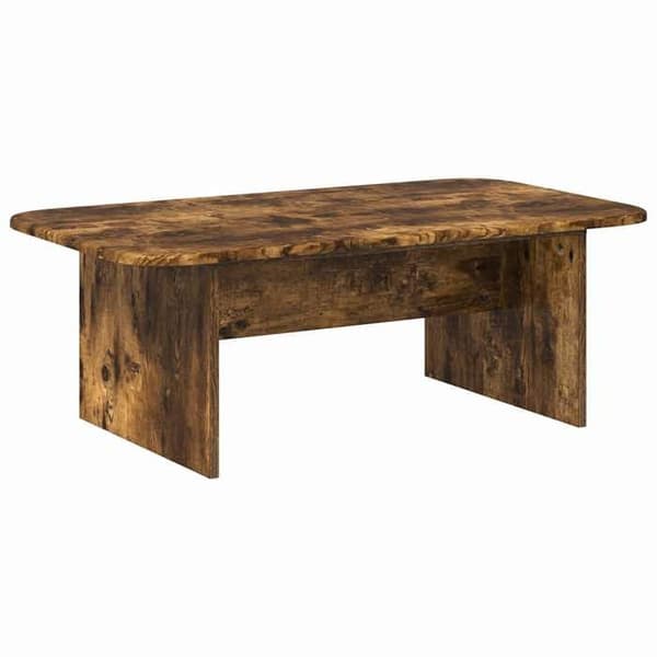 Bord - EKSKLUSIV HUS - 93x53x33 cm - Røget eg - Ingeniørtræ - Rektangulær Rökt ek