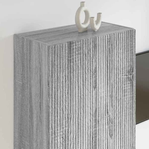 Maison Exclusive - Væghængt TV-møbel 59,5 x 31 x 100 cm Grå Sonoma