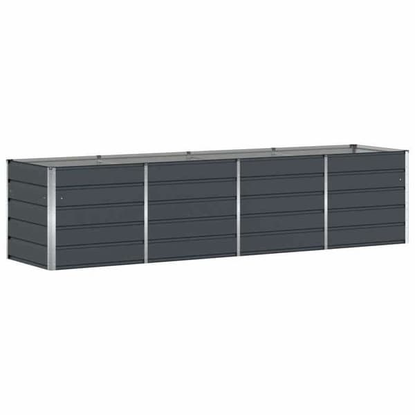 Maison Exclusive - Anthracite-kasvihuone 320 x 80 x 75 cm Teräs