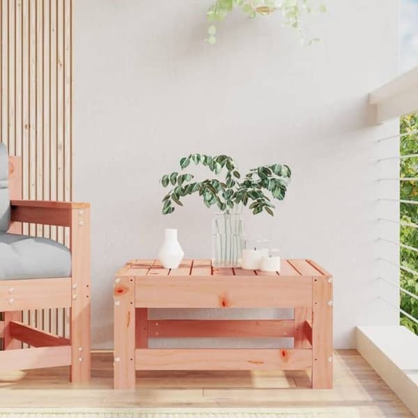 Havemøbel - EKSKLUSIVT HUS - Moduler med lameller - Massivt douglastræ - Robust ramme - Belastning 110 kg