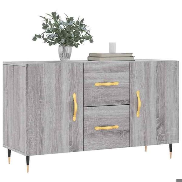 Maison Exclusive - Buffé Sonoma grå 100x36x60 cm ingenjörsträ