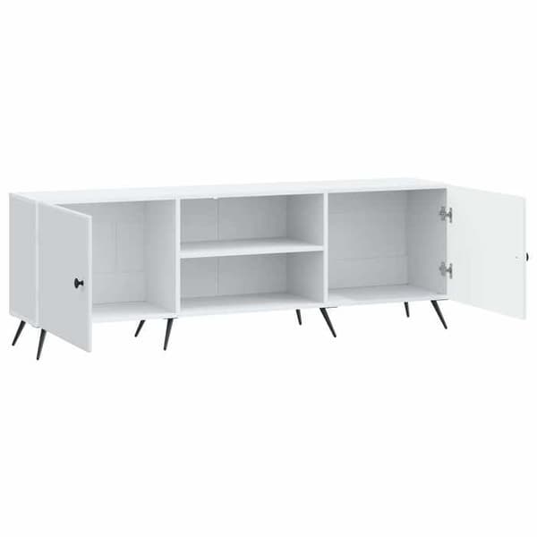 Maison Exclusive - TV-möbel 150 x 31 x 50 cm Vit Ingenjörsträ