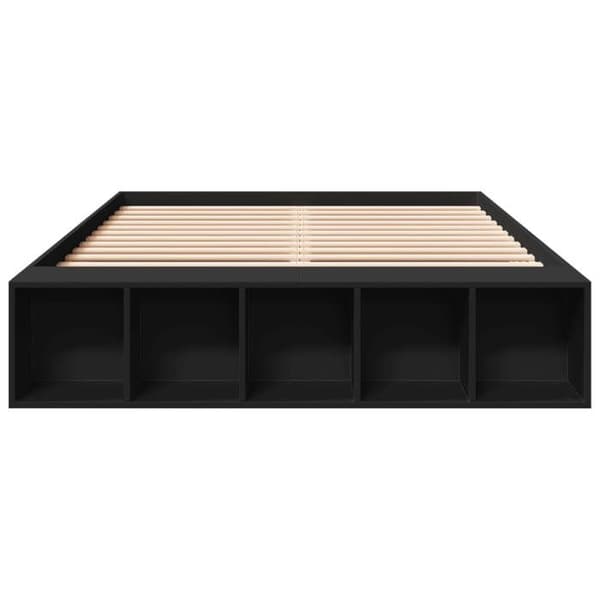 Maison Exclusive - Sengestel uden madras sort 135x190 cm