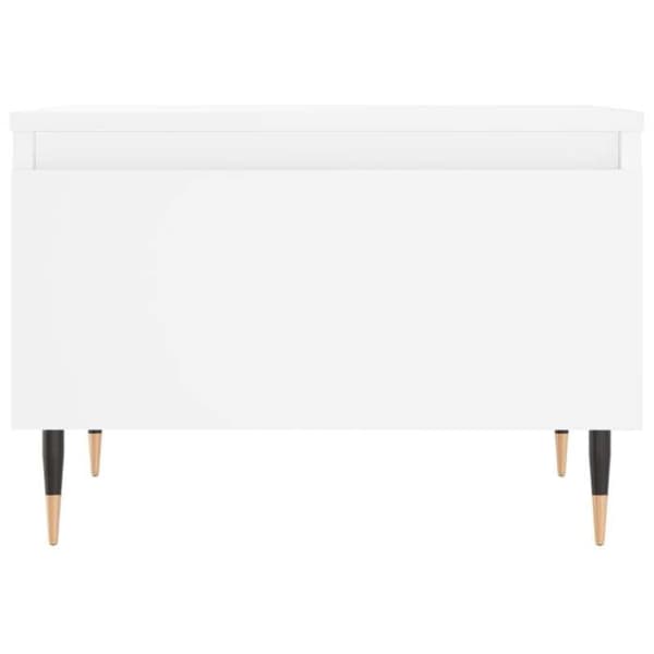 Bord - EKSKLUSIV HUS - 2 dele 50x46x35 cm - Hvid - Ingeniørtræ - Med skuffe Vit