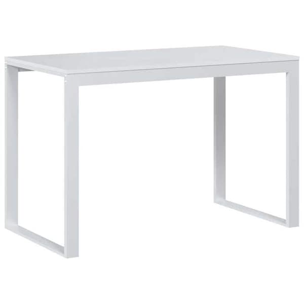 Maison Exclusive - Computerbord hvid 110 x 60 x 73 cm spånplade