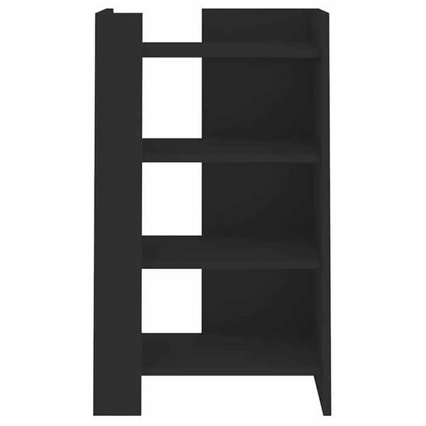Maison Exclusive - Svart buffé 45x35x75 cm ingenjörsträ