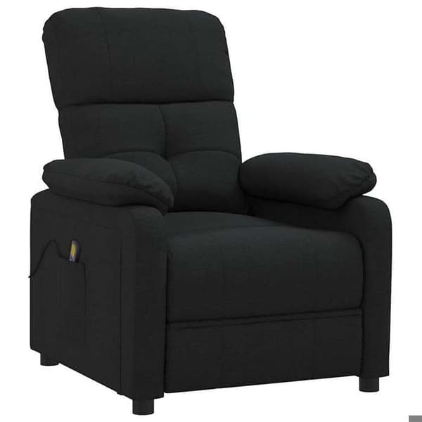 Maison Exclusive - Musta kangasmassagetuoli