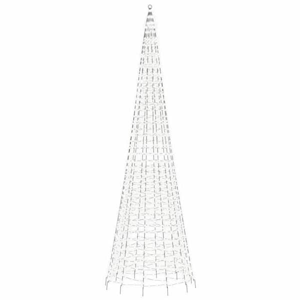 Maison Exclusive - LED-julgran 1534 LED vit 500 cm