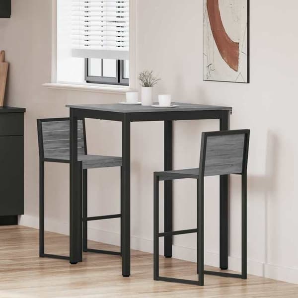 Matbord - EXKLUSIVT HEM - Maison Exclusive - Ingenjörsträ - Metallstruktur - Rektangulär