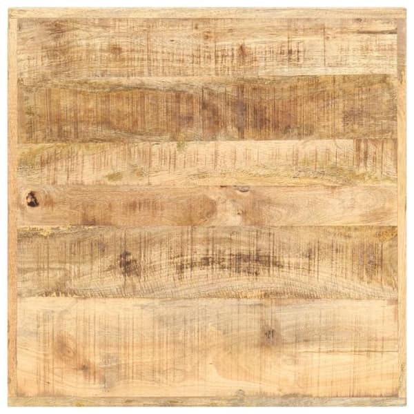 Maison Exclusive - Barbord 60x60x107 cm Rå mangoträ