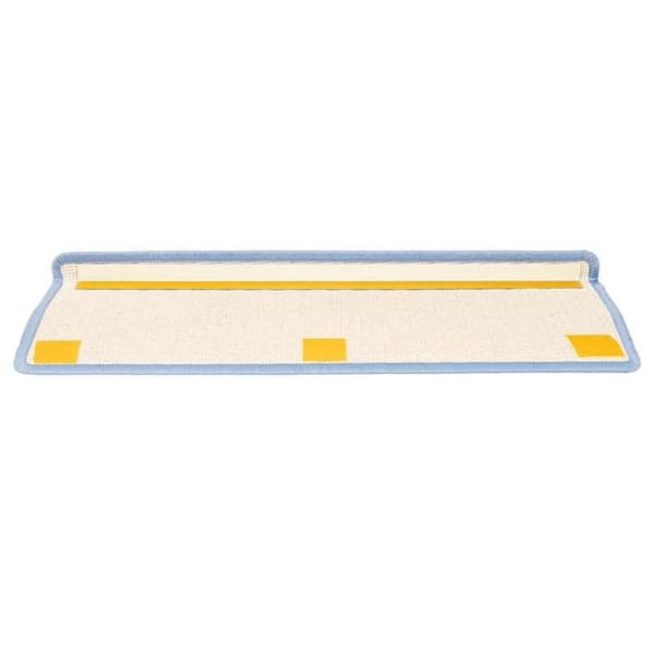Maison Exclusive - Trappmatta 15 delar 65 x 21 x 4 cm Rektangulär kant havsblå