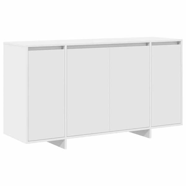 Maison Exclusive - Buffé Vit 135 x 41 x 75 cm Ingenjörsträ Vit