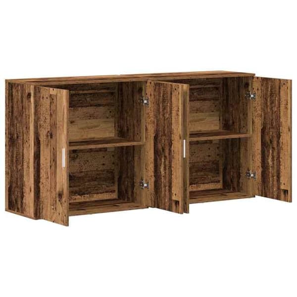 Buffé - EXKLUSIVT HEM - 79 x 38 x 80 cm - Ingenjörsträ - 2 dörrar - Nutida