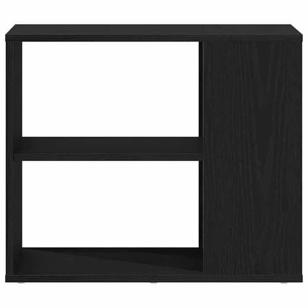 Maison Exclusive - Buffet Sort egetræ 60 x 30 x 50 cm Ingeniørtræ svart ek