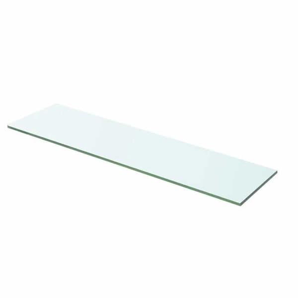 Maison Exclusive - Hyllpaneler 2 st Glas Transparent 60 x 12 cm Transparent