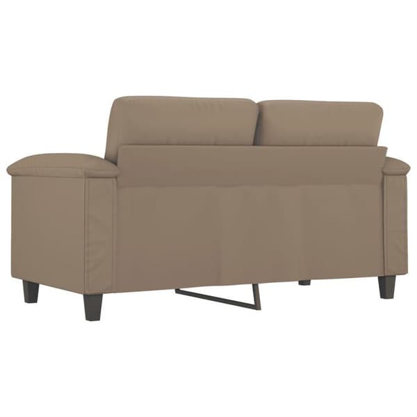 Maison Exclusive - 2-personers sofa Cappuccino 120 cm Kunstlæder