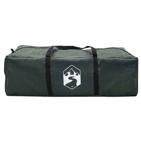 Maison Exclusive - Tipi Tält 6.0 personer Grön armé Polyester och Stål