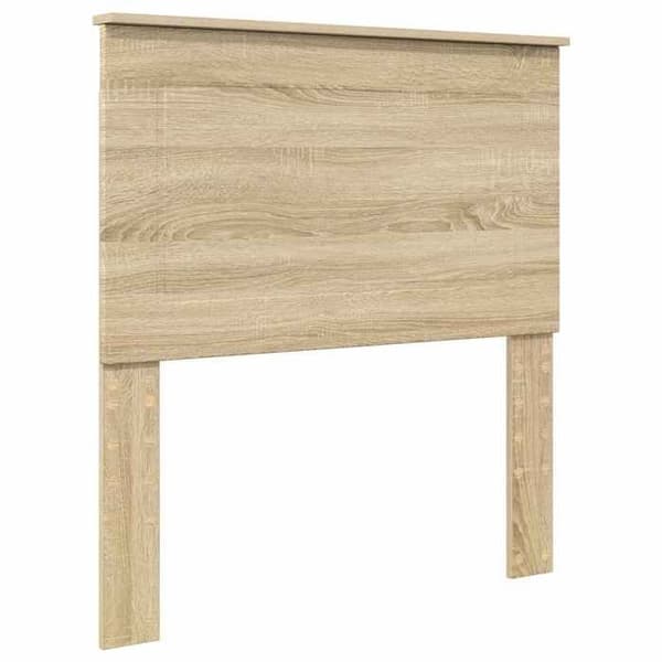 Maison Exclusive - Sängram Ek Sonoma 100 x 200 cm Ingenjörsträ