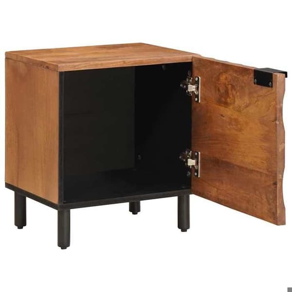 Maison Exclusive - Natbord 2 stk Brun 40 x 33 x 46 cm