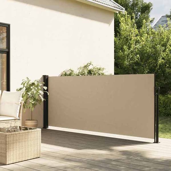 Maison Exclusive - Beige sidoventil 140x500 cm