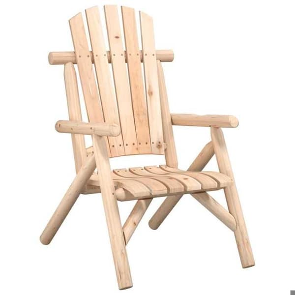 Maison Exclusive - Trädgårdsstol 68x86x103 cm massiv gran Ej specificerat